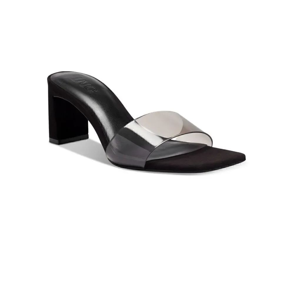 INC International Concepts Beyla Dress Slides Women's Shoes in the Size 9